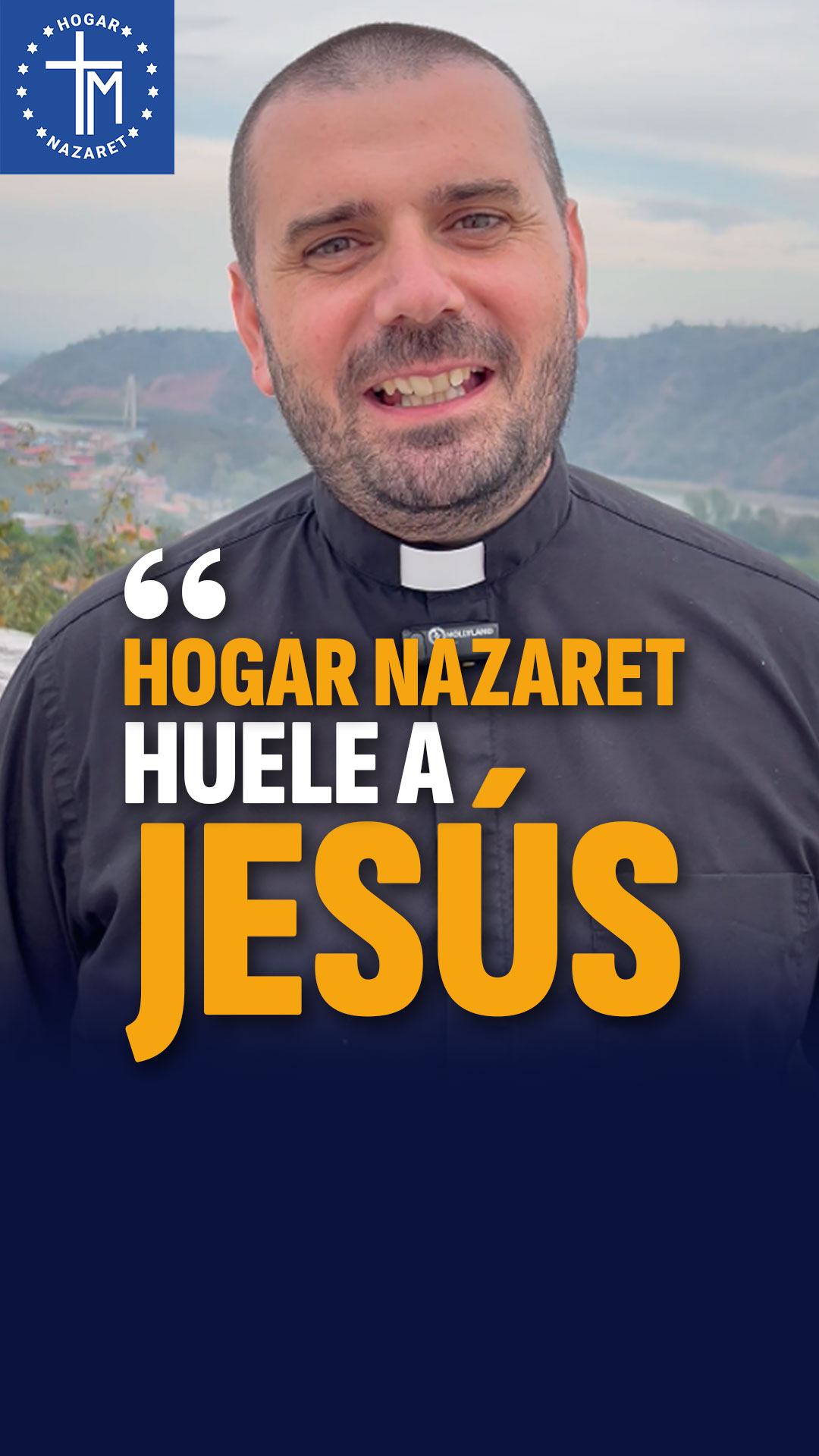 “Es una obra que huele a Jesús, una obra empapada de Jesús”. El padre ...