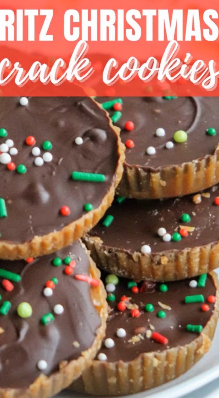 Ritz Christmas Crack Cookies Recipe These Ritz Christmas crack cookies ...