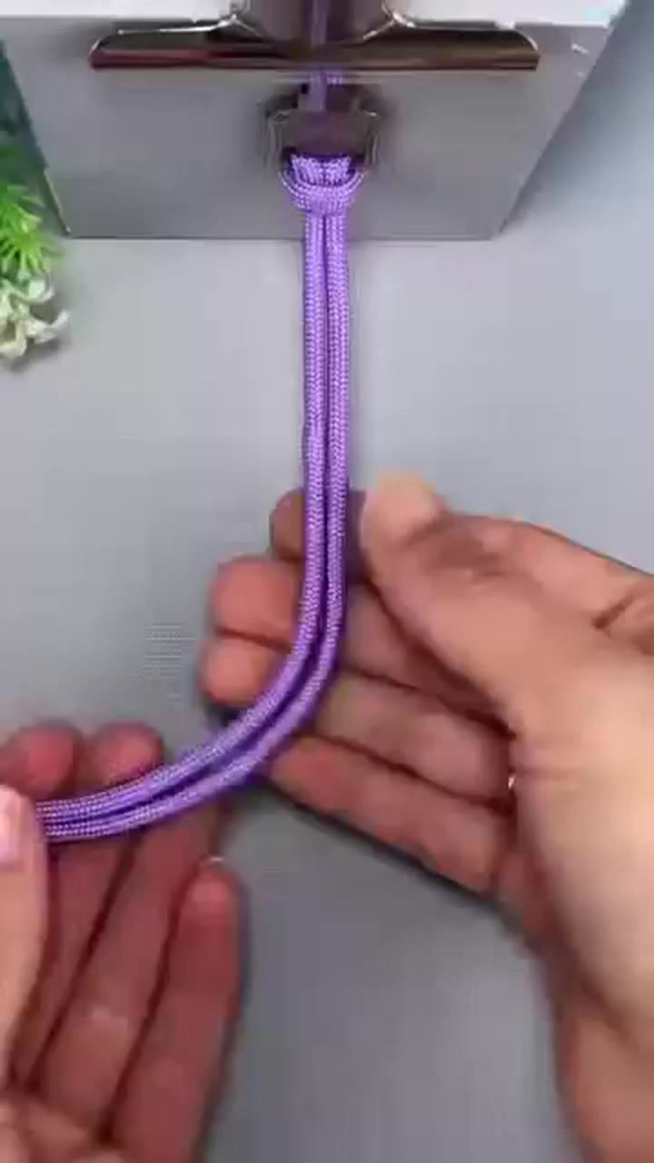 Rope craft DIY #reels #rope #DIY #craft #tips #tricks (287) | Keo Moum ...