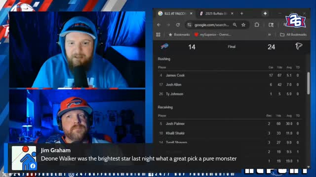 💪 Buffalo Bills DT Deone Walker Is Becoming A Stud! Full Episode on ...