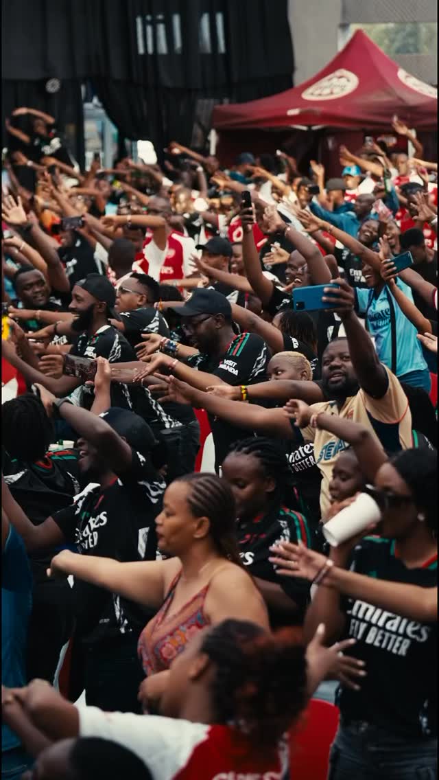 #AAFF2025 Kudos to @rwanda_arsenalfanscommunity Once more For staging ...