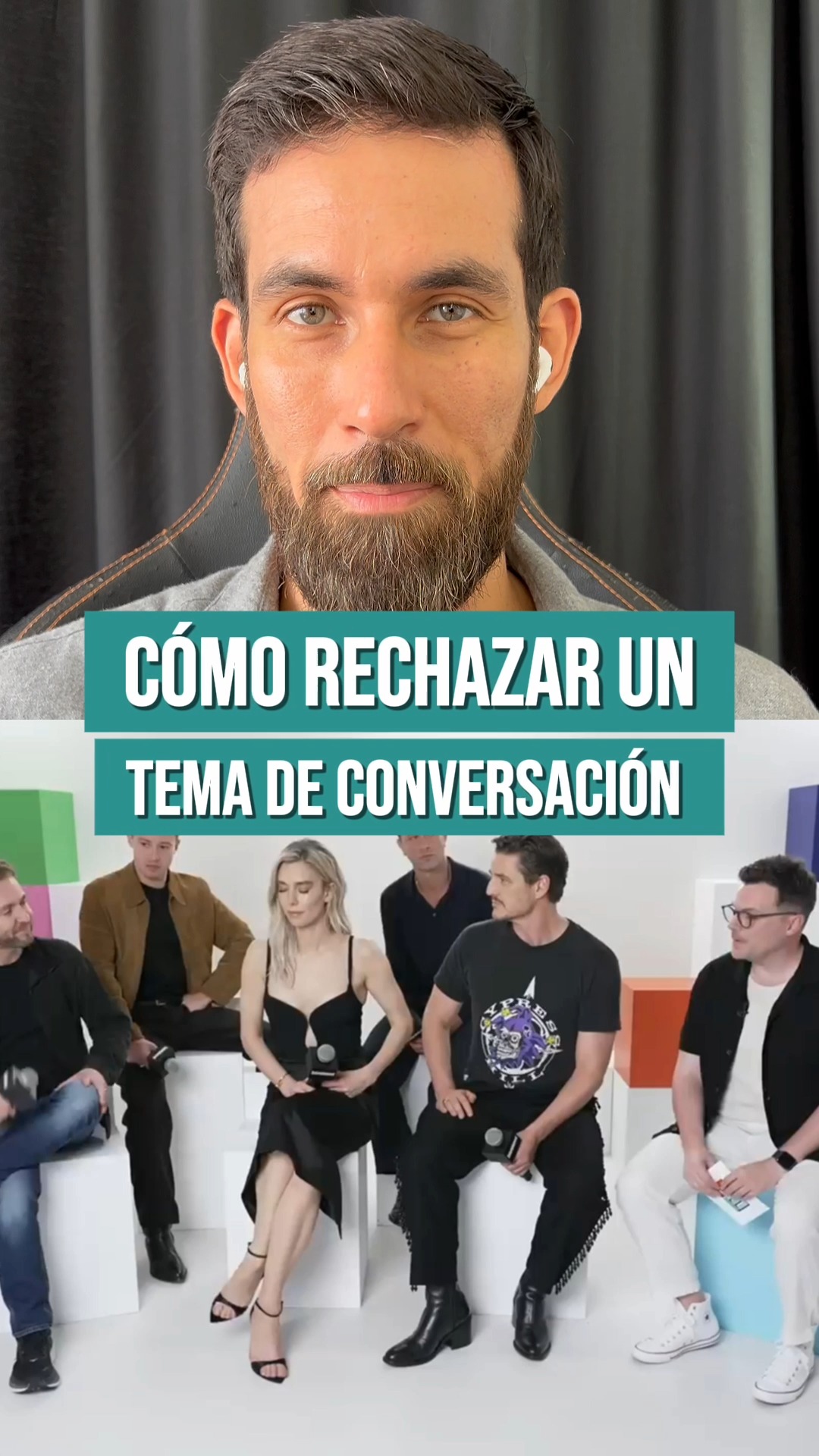 🎬 Técnica de Pedro Pascal para decir “NO” ¿No sabes cómo negar hablar ...