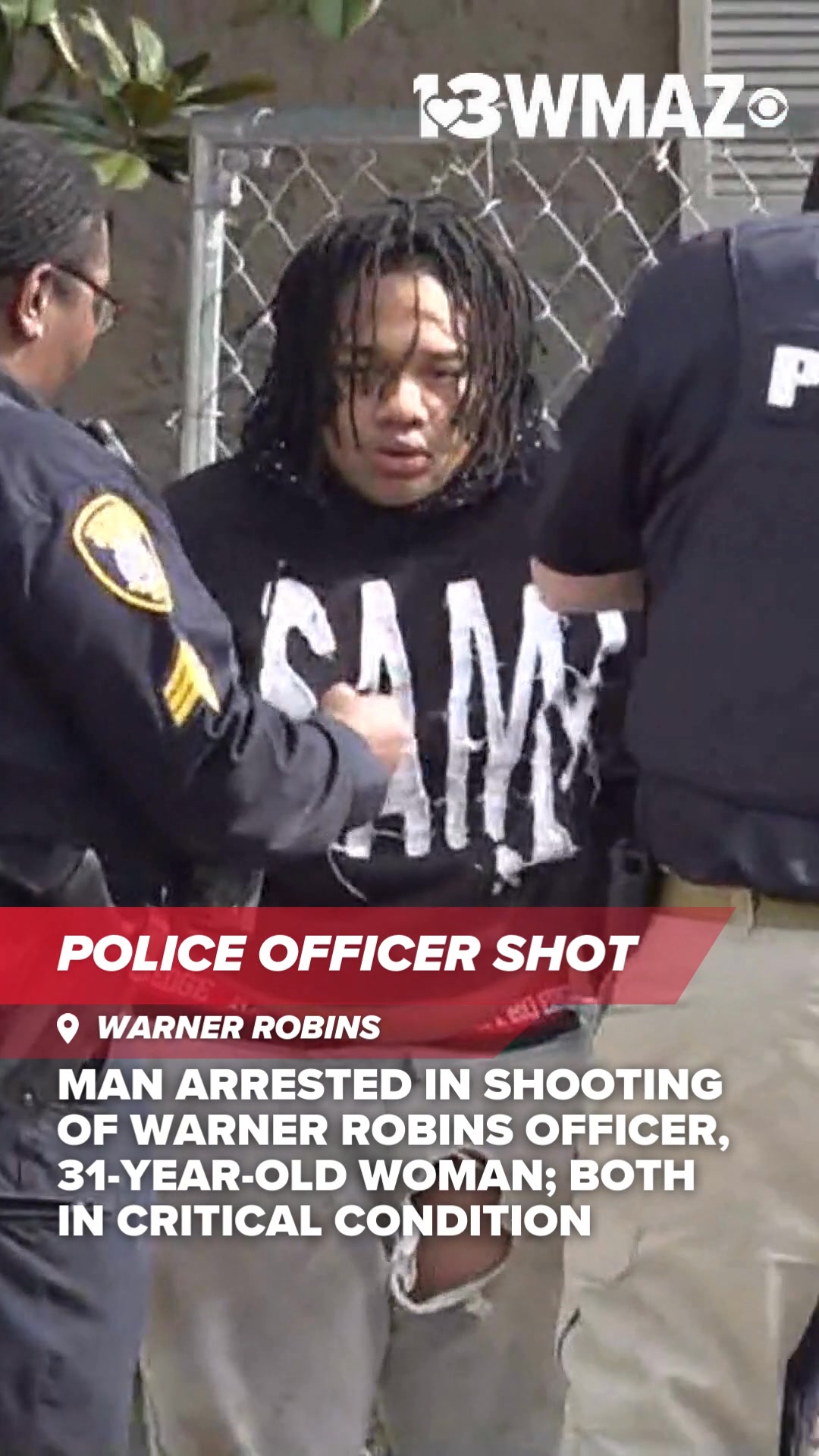 WATCH: The man accused of shooting a Warner Robins Police officer and a ...