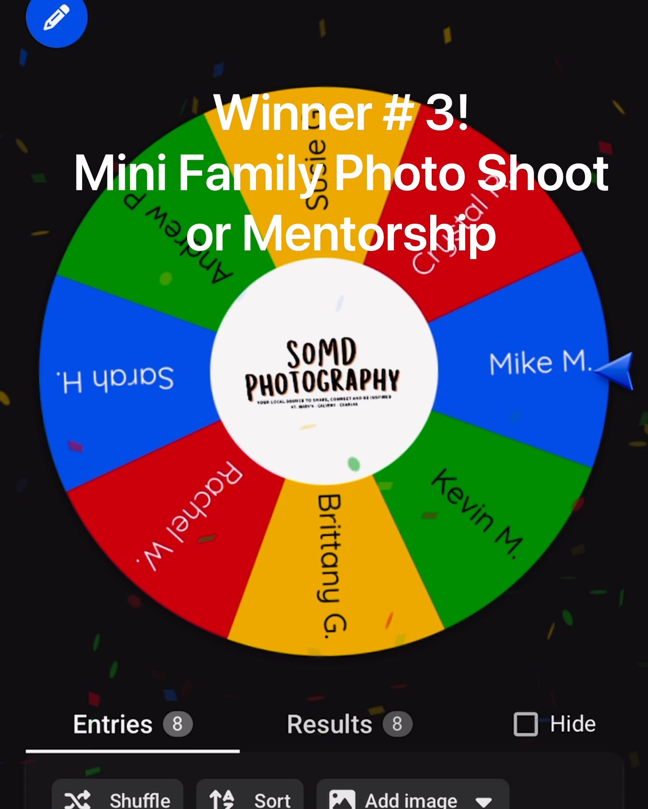 📣Congratulations to the winners of the SoMD Photography raffle! Our ...