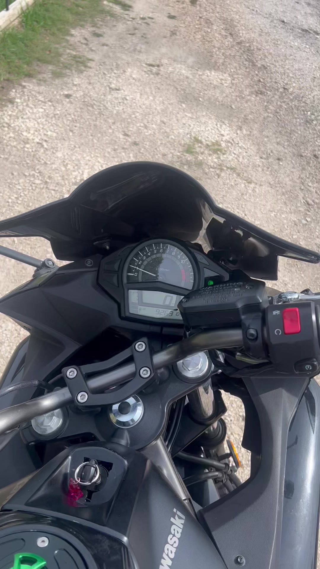 川村 2012 Kawasaki Ninja ZX6R speed issue