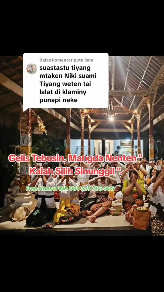 JANGAN MENUNDA NUNDA METEBUSAN MELIK Agar terhidndar dari salah pati ...
