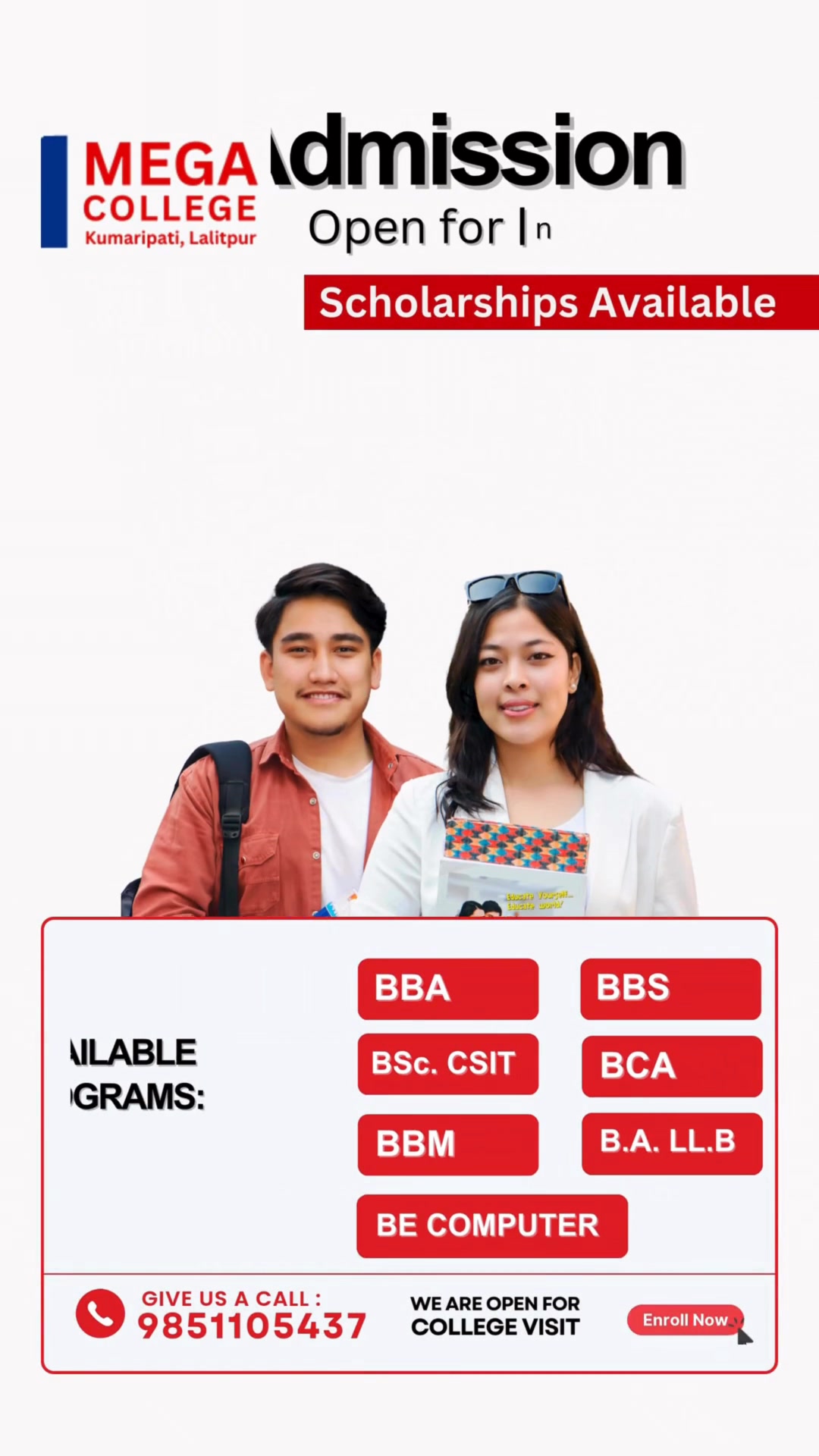 💻 ADMISSIONS OPEN for BSc.CSIT at MEGA COLLEGE!Discover how Mega ...
