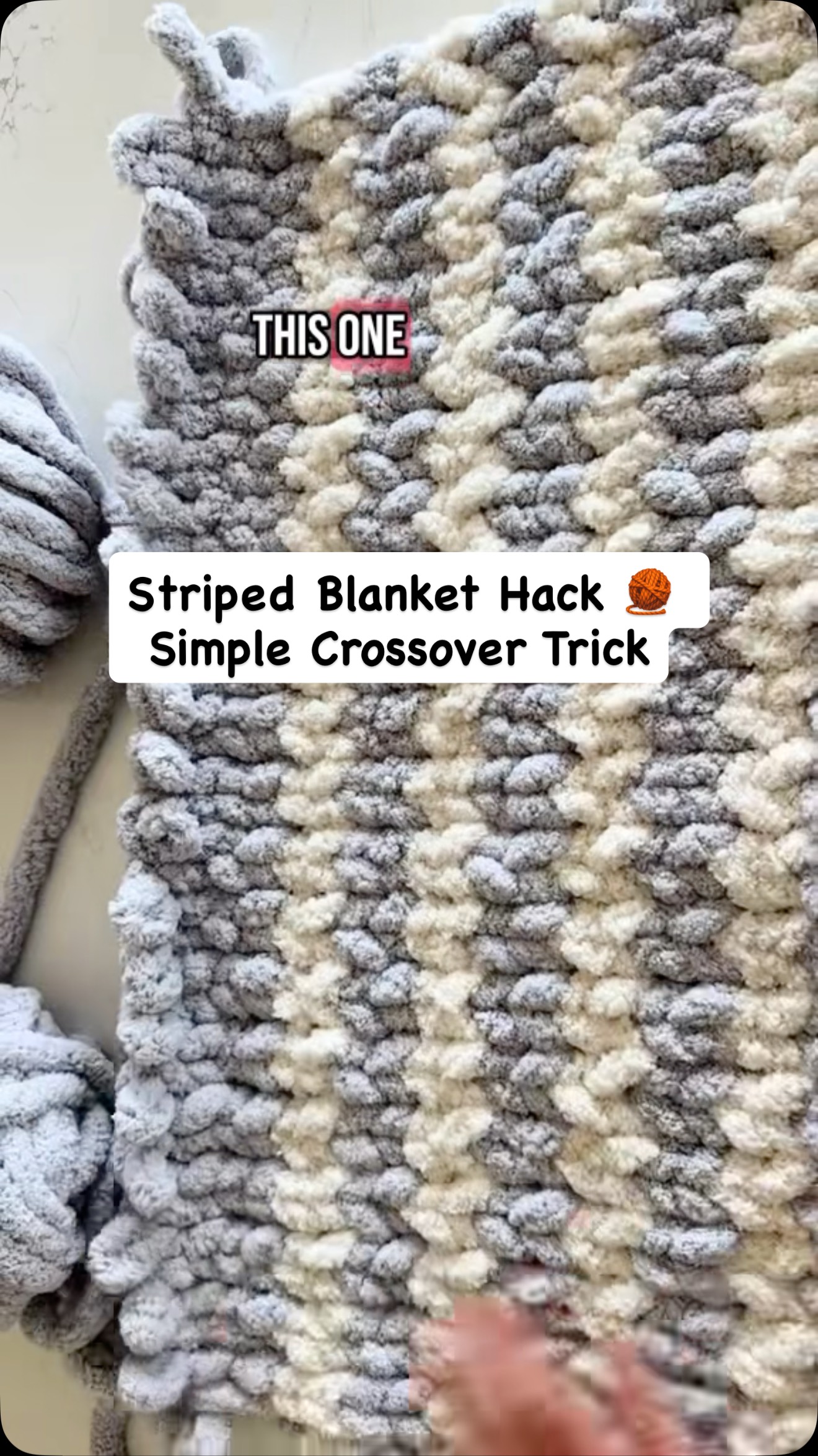 Stripes without the stress! 🎉🧶 I’m showing how easy it is to knit a ...