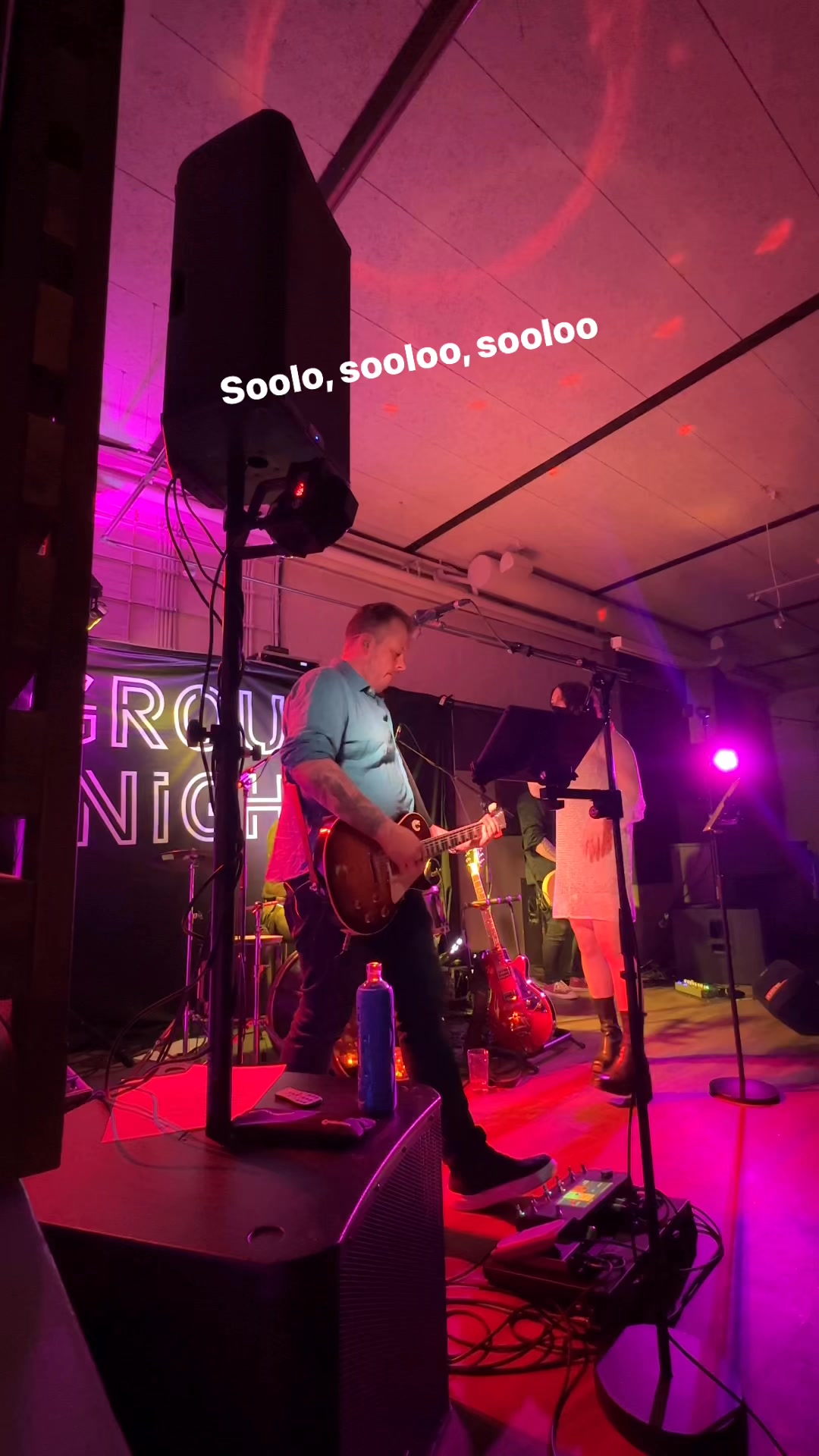 Tunnelmapala eiliseltä keikalta! 🎸🤘🏻#jvg #hehkuu #kitarasoolo # ...
