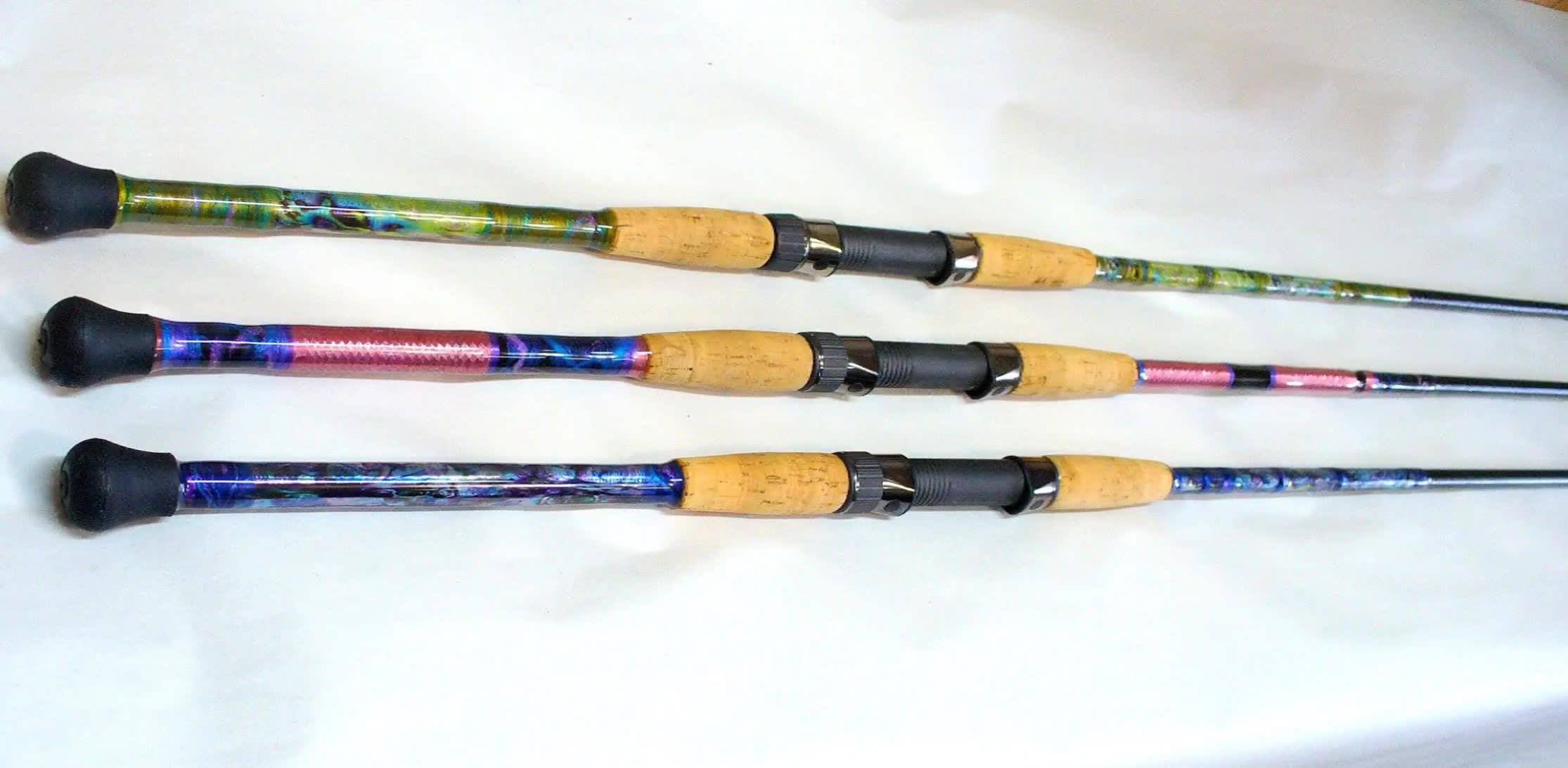 jawbreaker custom fishing rods NFS pike and muskies from heavy cover Phenix Black Diamond Surf Casting