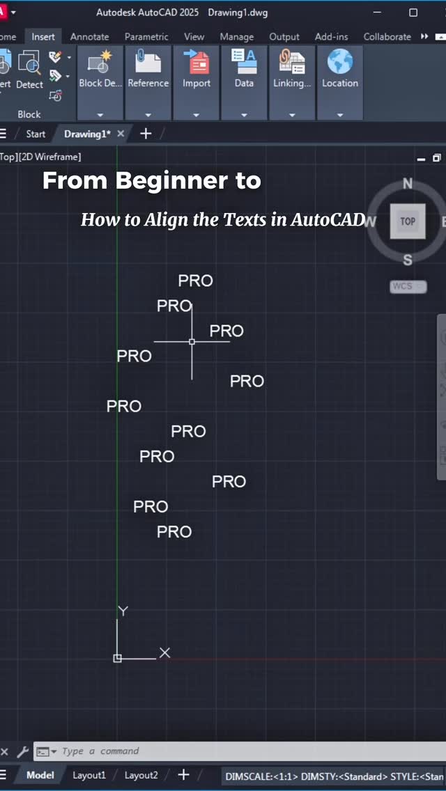 From Beginner to PRO: How to Align the Texts in AutoCAD ⚡️ #autocad # ...