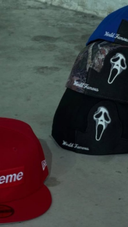 Supreme Ghostface Box Logo x New Era💀🍂 . . . . #newera