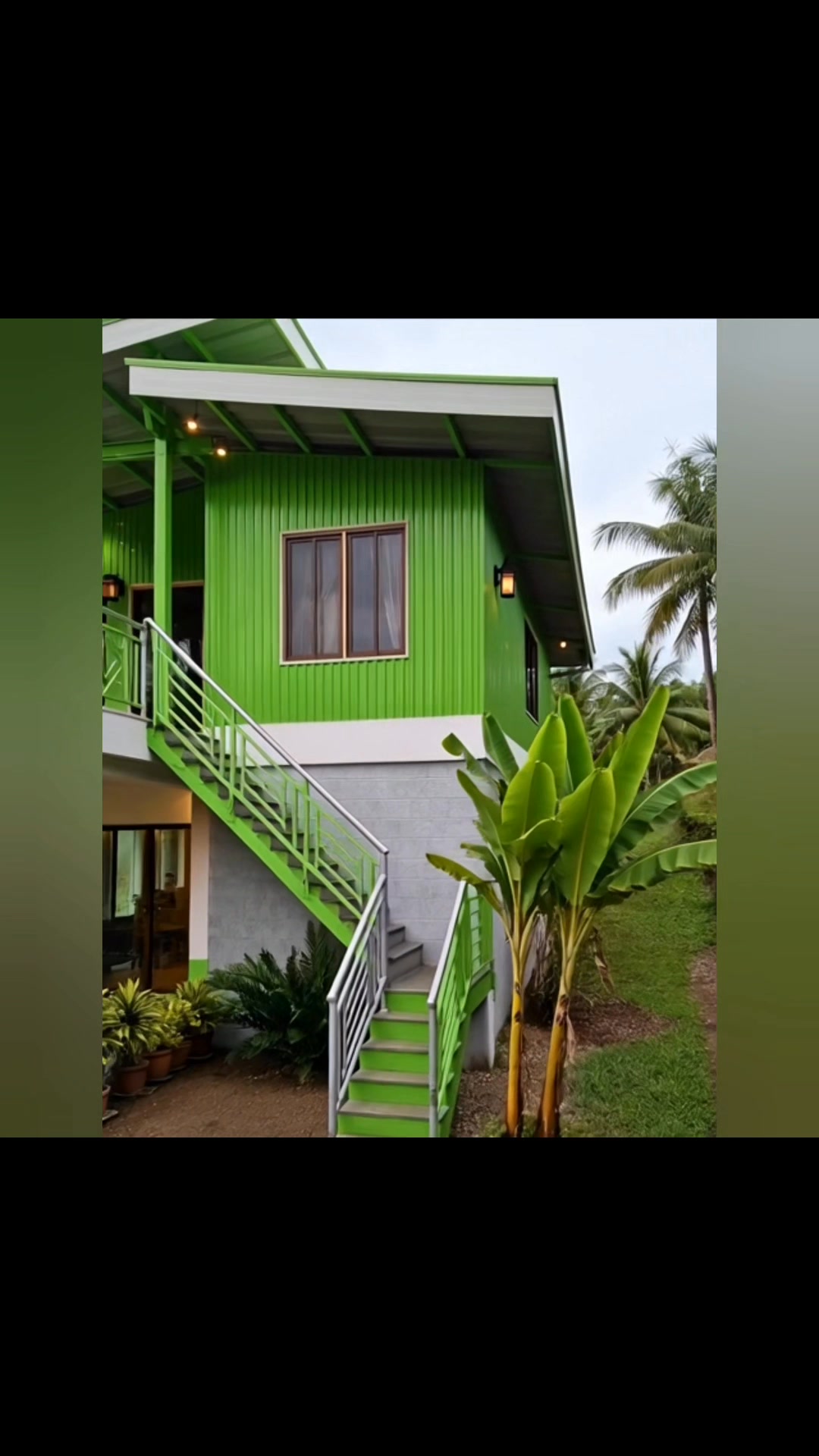 2 Storey Metal Cladding House Design. 🏡 ️🤍🍂 | Simpleng Buhay at ...