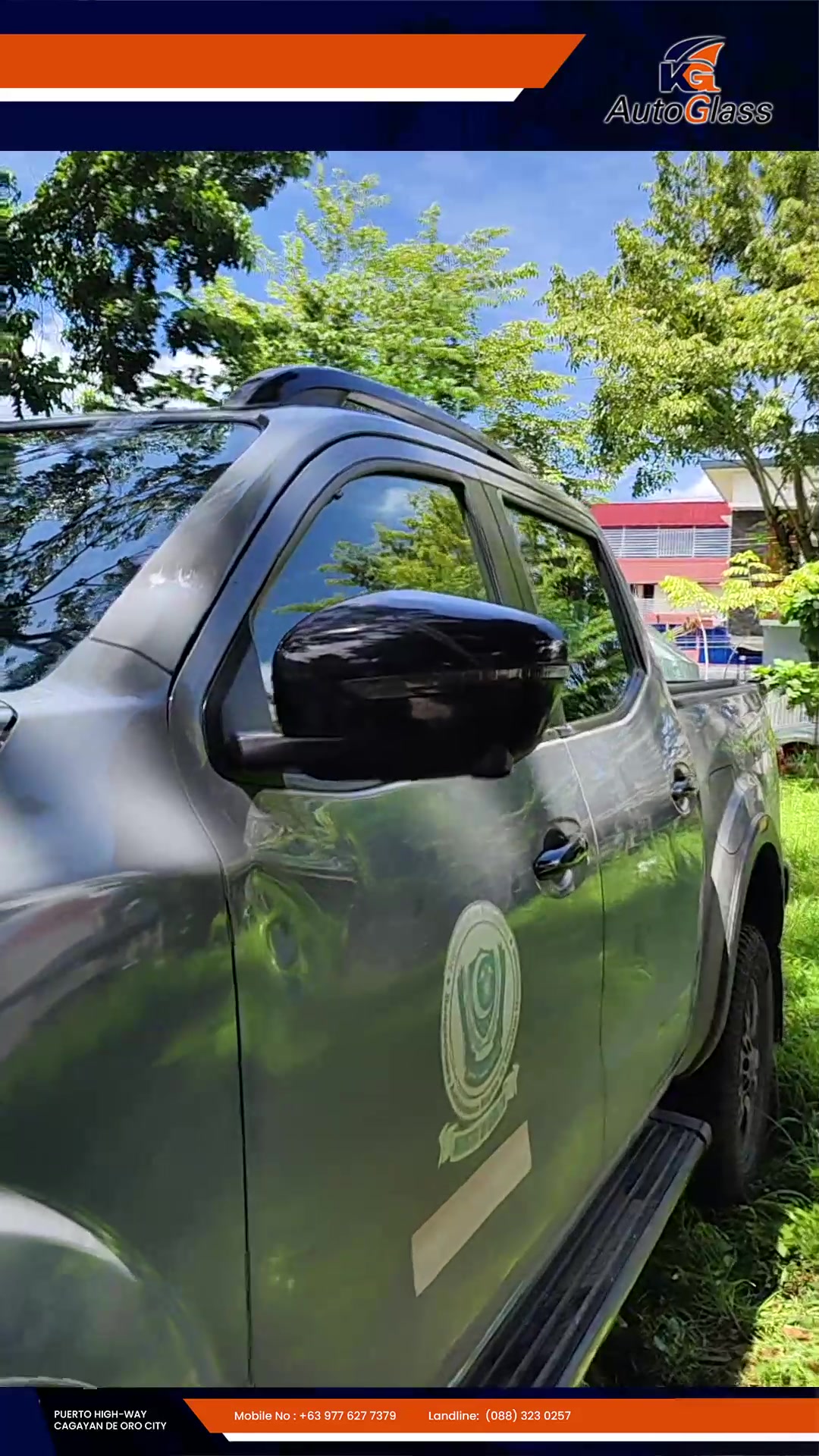 Nissan Navara Pro4x Windshield and Doorglass Installation🚗🚚