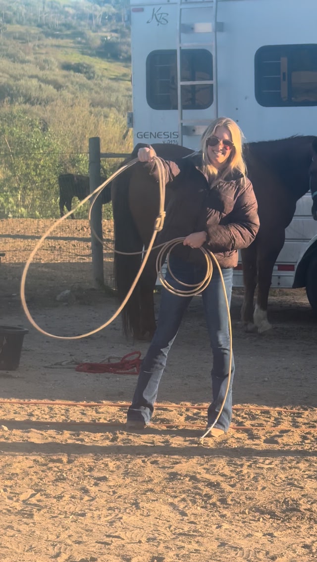 Introducing the next generation of team ropers. Thanks for coming out ...