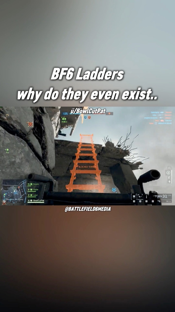 BF6 Ladders - why do they even exist 🤔 #Battlefield6 | #Battlefield ...