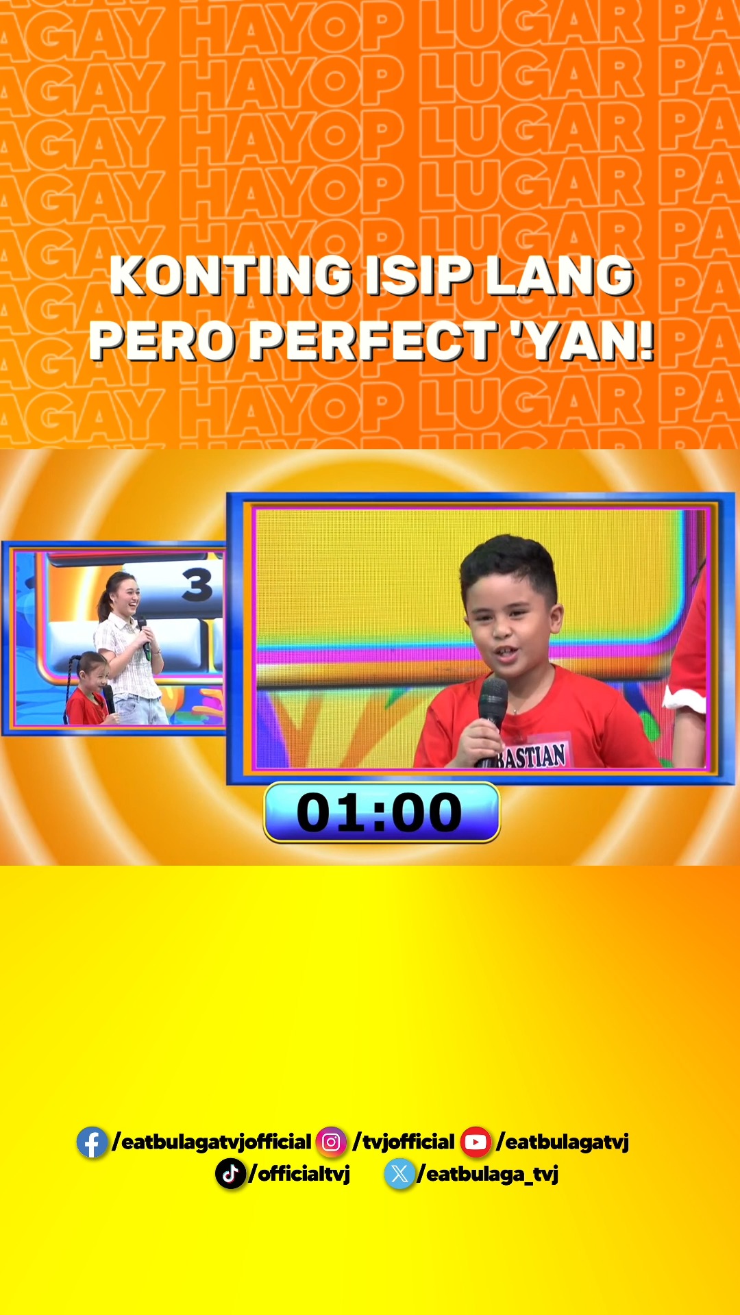 Laban na laban sa Gimme 5! ️ #DABARKADS #EATBULAGA | TVJ | Facebook
