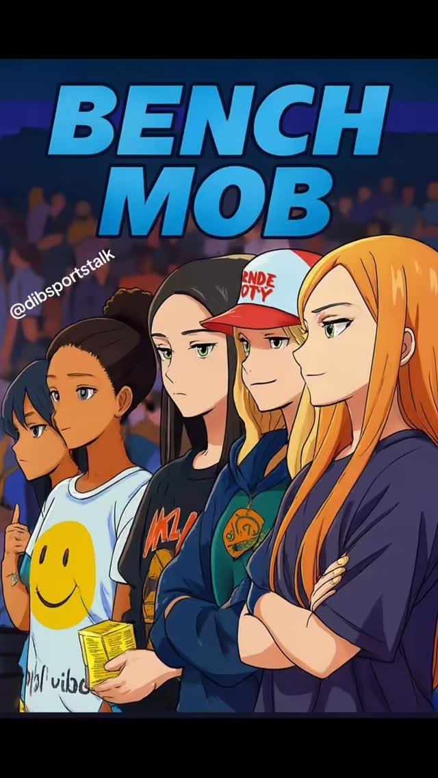 Bench Mob #indianafever #fanart #wnba #wbb #caitlinclark #cc #espn # ...