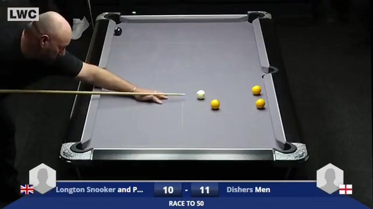 2 minutes left on the clock ⏰️ #pool #8ball #Britanniacues ...