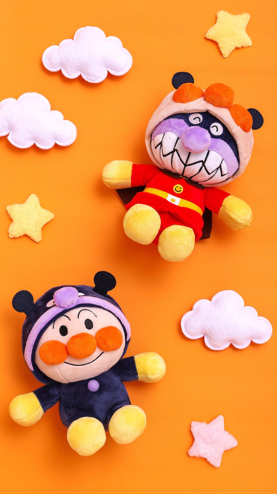 アンパンマン　マトリョーシカ　バタコさん　ロールパンナちゃん　かびるんるん アンパンマン マトリョーシカ人形 Anpanman Matryoshka doll