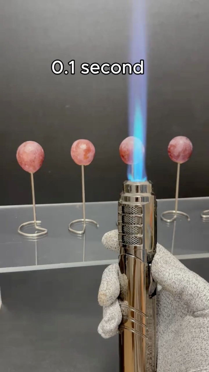 Light Saber 🆚 Grape 🍇 | Will it explode? 🤯 | LUXE Lighter | Facebook