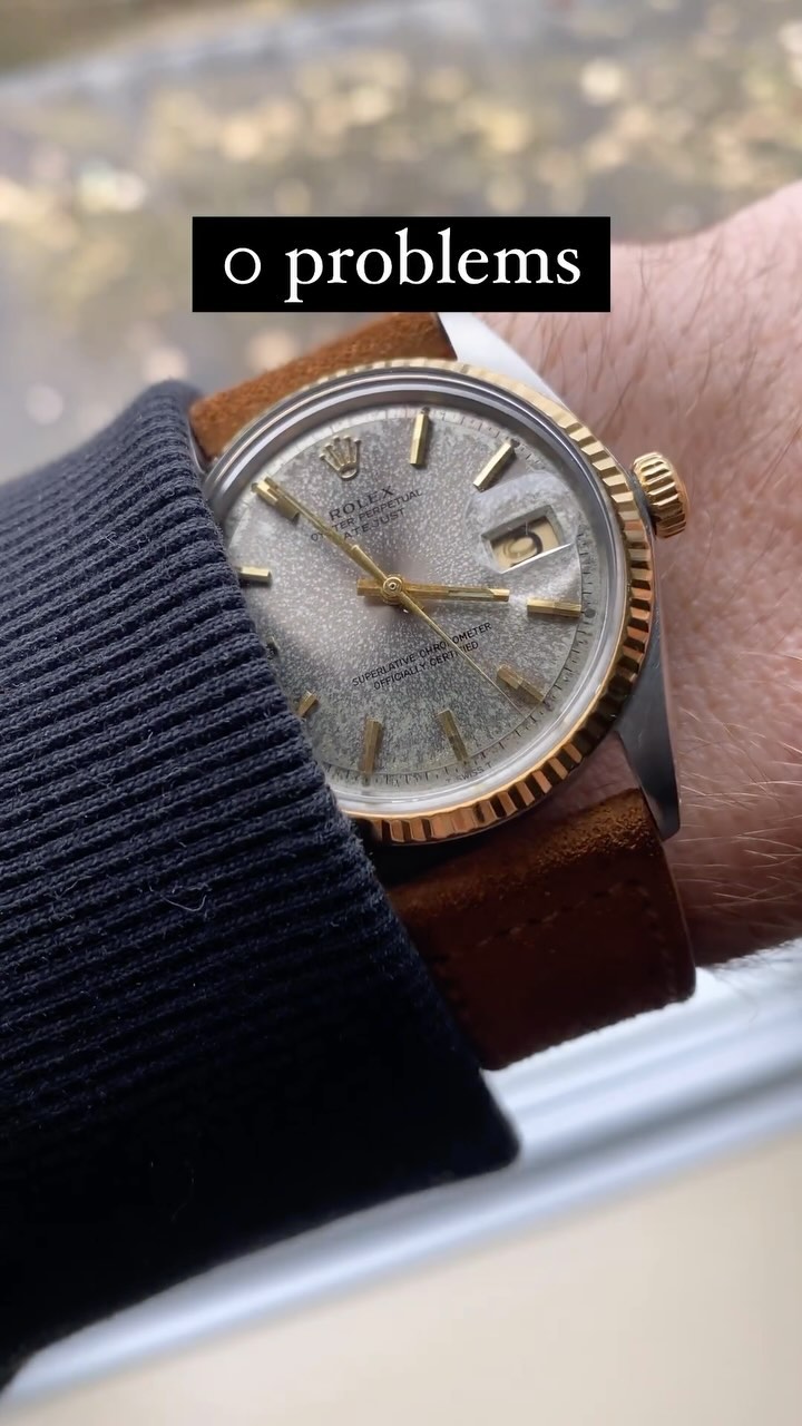 Step back in time with this 1967 Rolex Datejust ref 1601! 🕒✨ Its