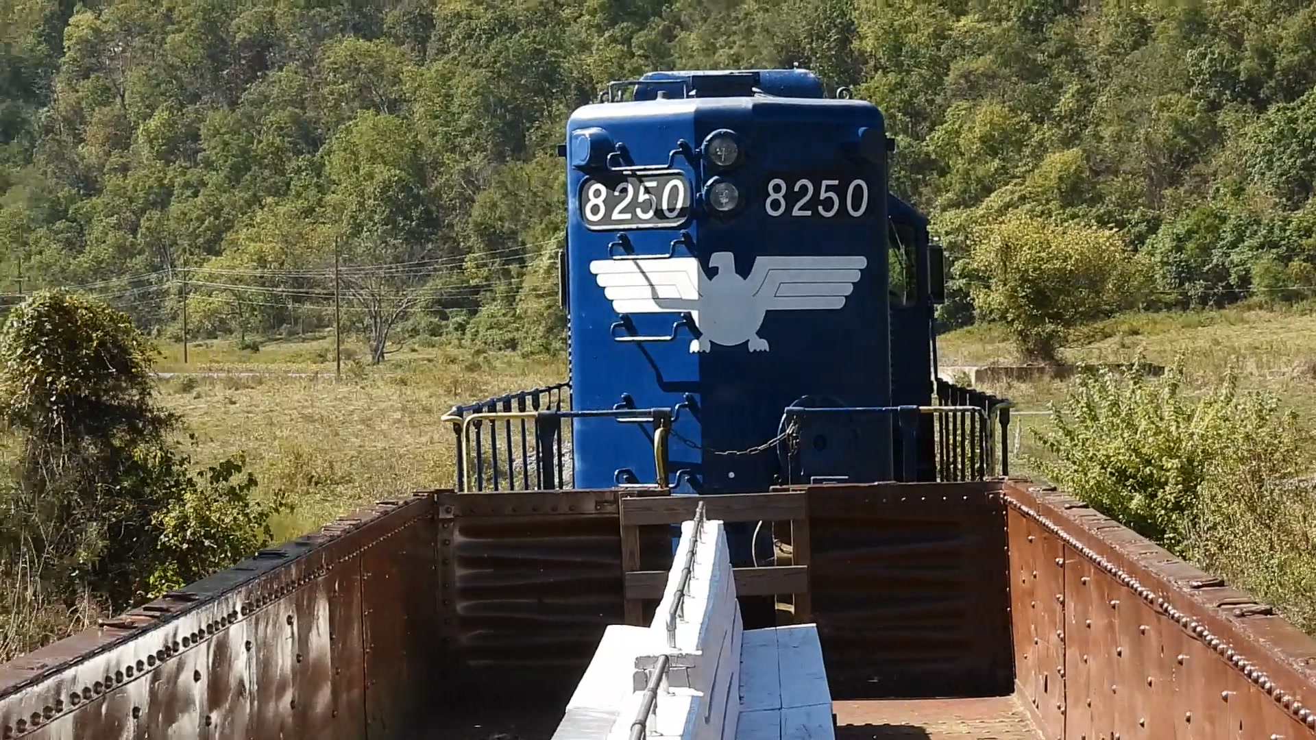 Some assistance from the rear ... Potomac Eagle Scenic Train - October ...