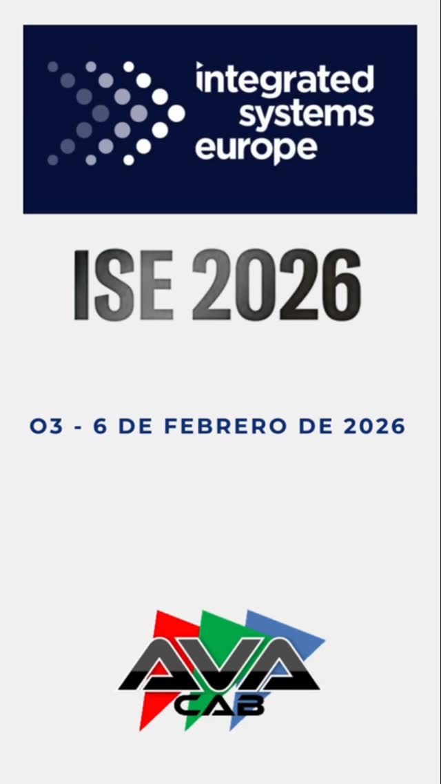 🚀 ¡NOS VEMOS EN ISE 2026! 🎥🔊 Del 3... - Avacab Audiovisuales | Facebook