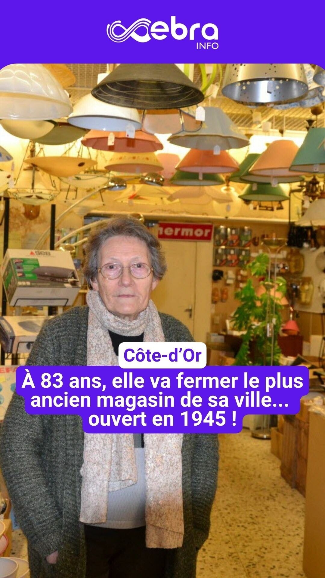 🗣️ « J'ai décidé de fermer boutique » À 83 ans, Françoise Grosperrin ...