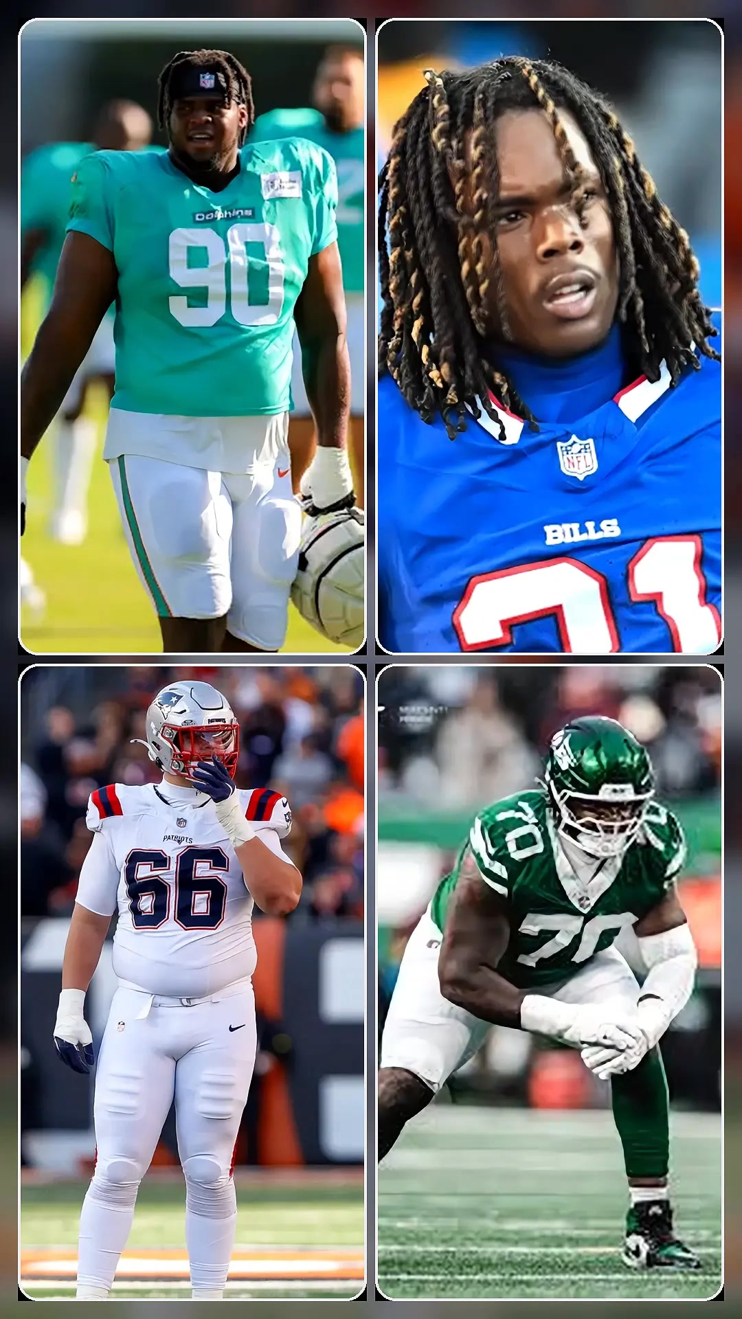AFC East first-round rookie grades from the 2025 draft 👀 I’m grading on ...