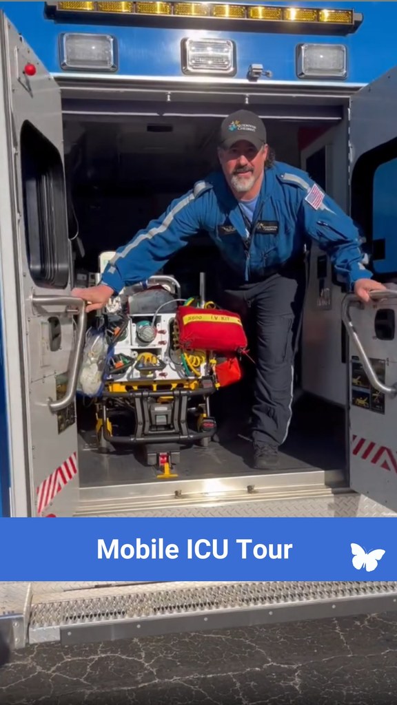 🚑 Have you ever wondered what it looks like in the back of a mobile ...