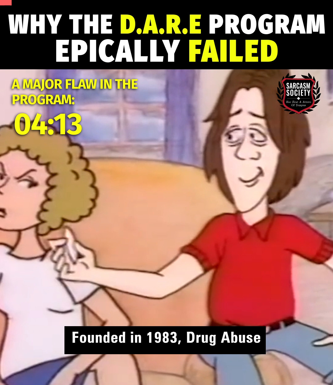 With its over-the-top PSAs, awkward slogans, and cheesy mascots, DARE ...