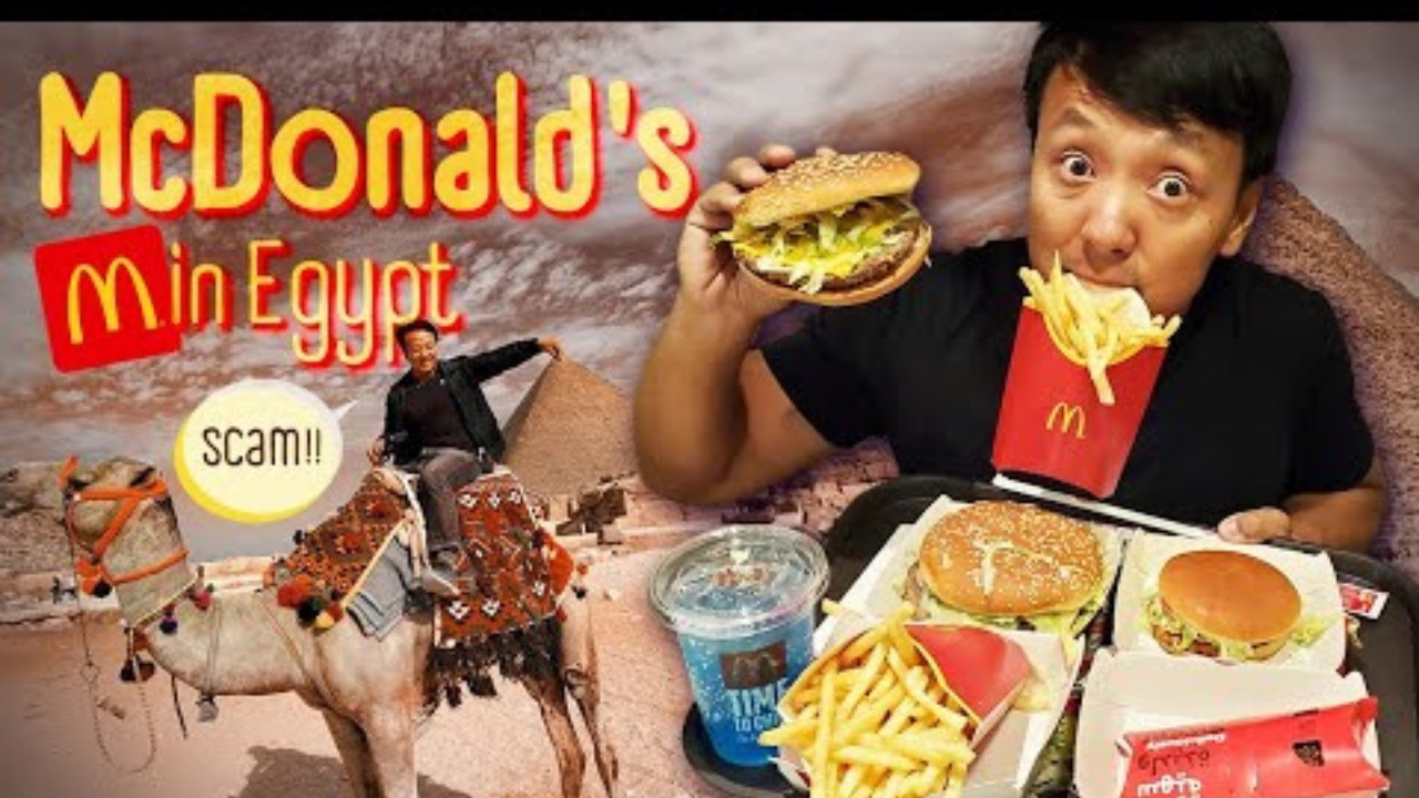 I'm in Cairo, Egypt, to explore some unique McDonald's menu items