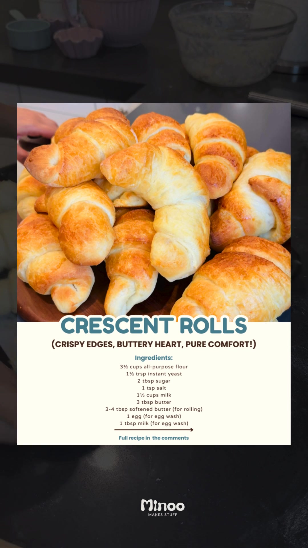 If you’ve only ever used the canned stuff, this homemade crescent rolls ...