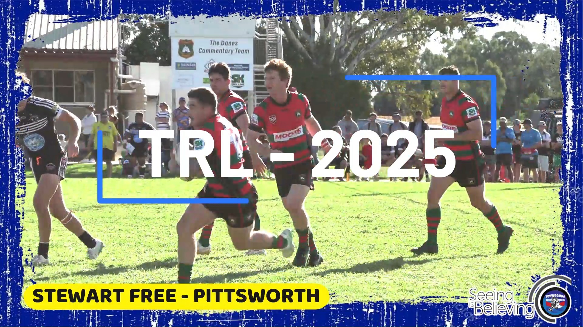 2025 - IN REVIEW. Stewart Free under the posts for Pittsworth after a ...