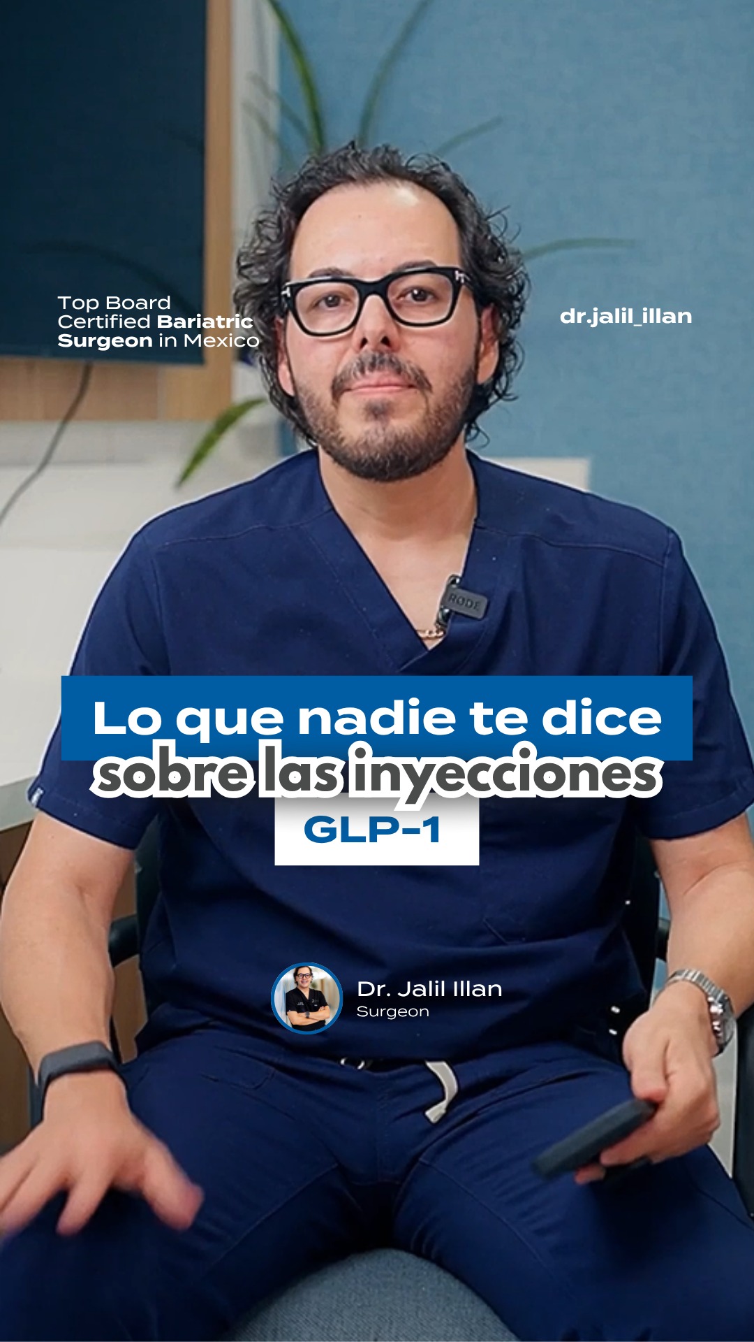 Hay mucha información sobre los medicamentos GLP-1 en internet, pero no toda cuenta la historia completa. 💙, Cuando se trata de este tratamiento, lo más importante es contar con un plan personalizado, 
