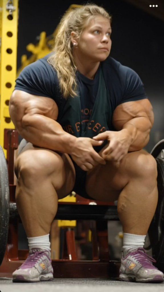300 pounds bulky female bodybuilder 🤯 #femalebodybuilder #ifbbpro # ...