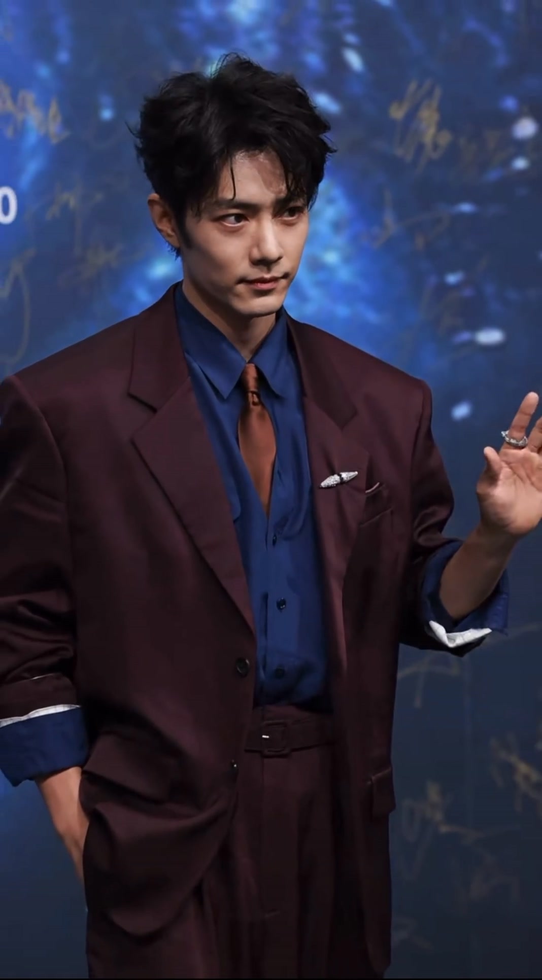 2026.02.05 Xiao Zhan on the Weibo Night 2025 red carpet #XiaoZhan
