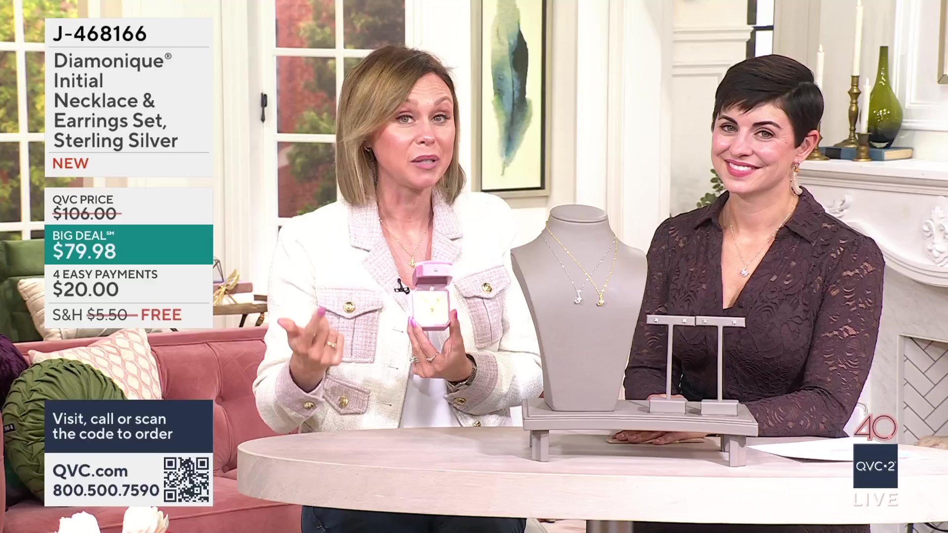 You are watching Facets of Diamonique(R) Jewelry on QVC2®. Shop