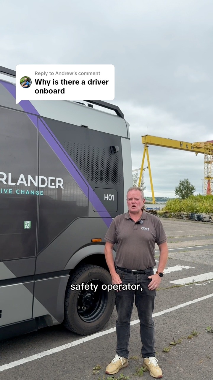 Meet Ian: Safety Operator on The Harlander 👋🚌🚍 | Belfast Harbour | Facebook