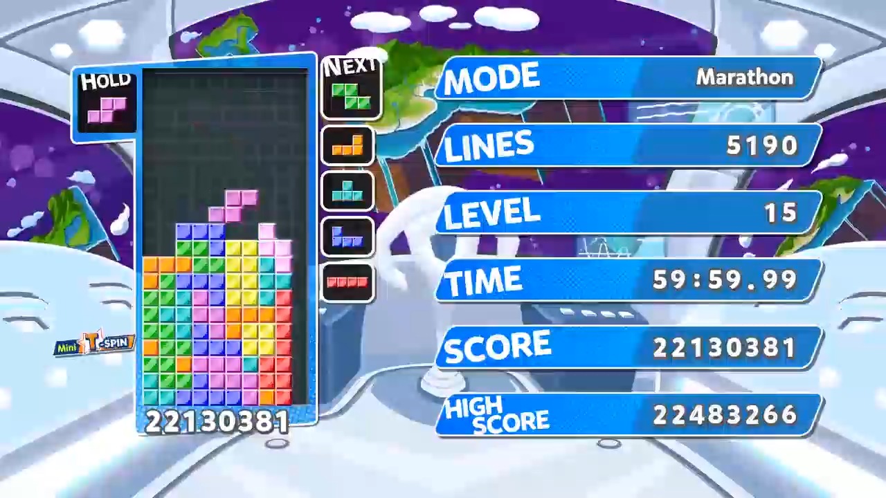 Tuffy92 ascended to the plane of Tetris Guru as he surpassed a big