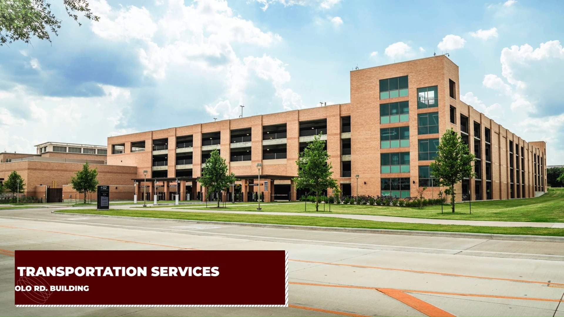Visit transport.tamu.edu for information on parking, transit