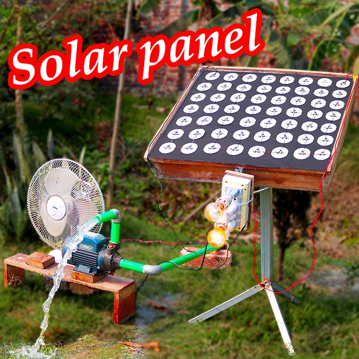 I turn LED bulbs into a Solar Panel- inventions ideas | Rana Craft ...