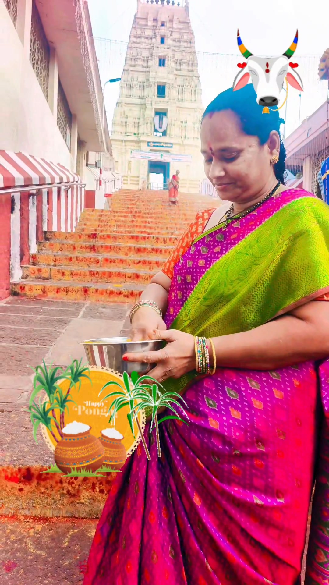 హ్యాపీ పొంగల్ శుభాకాంక్షలు మీ కొత్తపేట గుంటూరు లక్ష్మీ వెంకట్ #vairal # ...