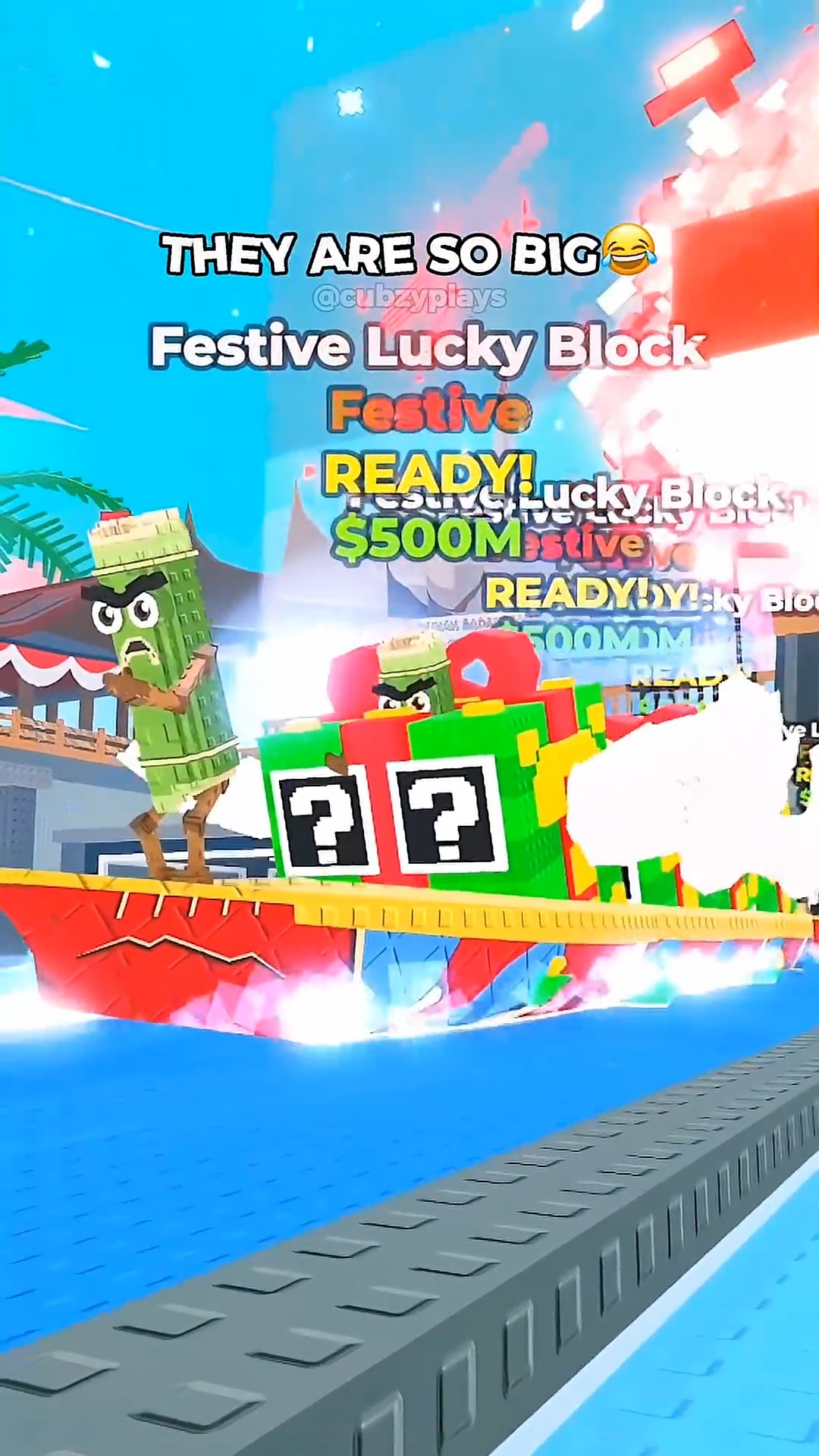 Huge Festive Blocks in Steal a Brainrot Roblox Update | Kupikul Gaming ...