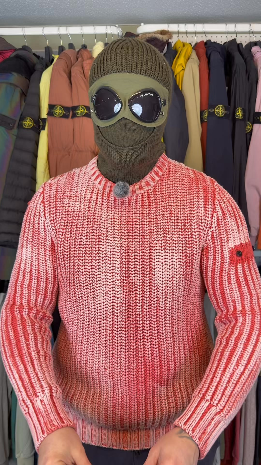 STONE  薄手ニット STONE 薄手ニット STONE ISLAND Pure Wool Sweater 'Sage' 7915568T1-V0055