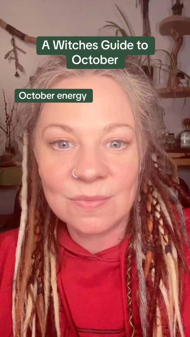 October energy is here — the veil is thinning, the nights are longer ...