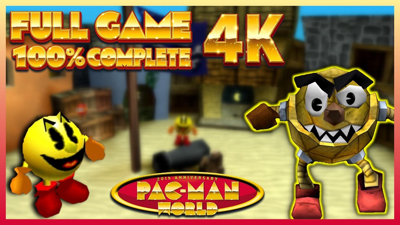 Pac-man World (PSX) -> Part 27 (Full Game|100% Complete