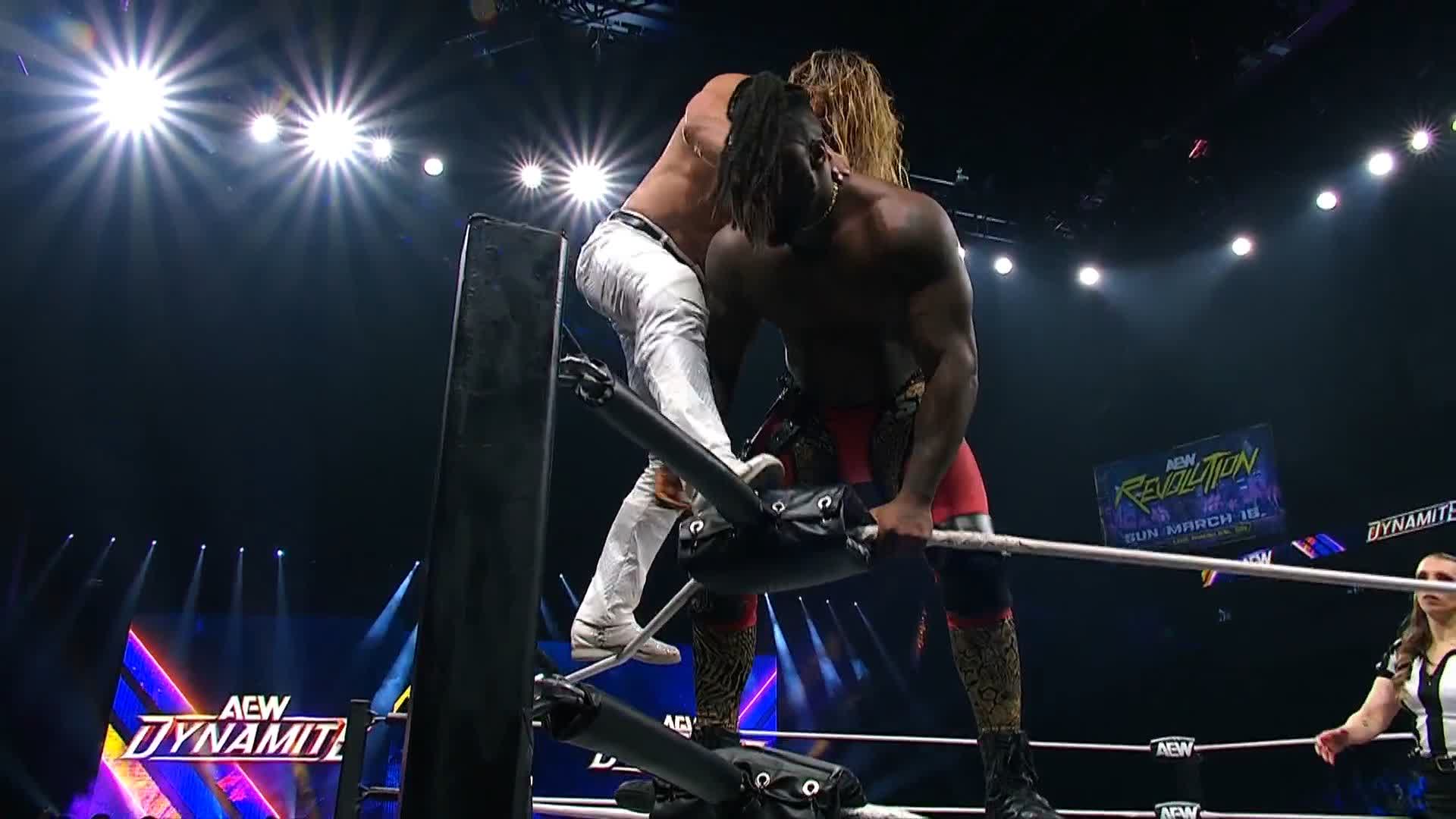 AVALANCHE POISONRANA FROM ANDRADE EL IDOLO! Watch #AEWDynamite LIVE on ...