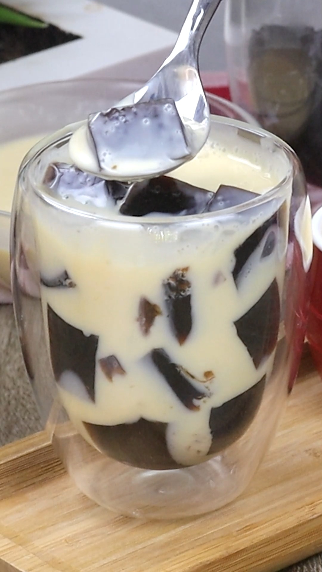It's easy to make Coffee Jelly at home. With java-flavored gelatin ...